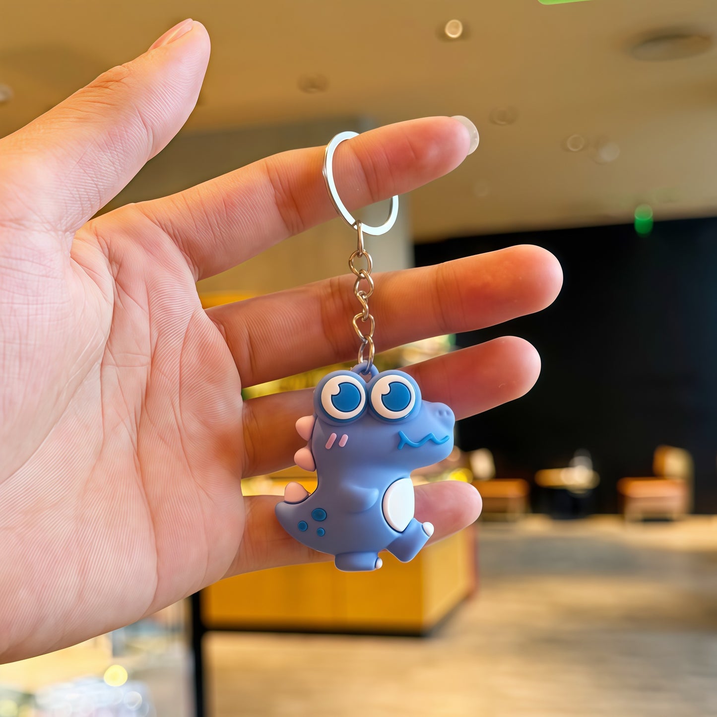 Cartoon Dinosaur Keychain Pendant