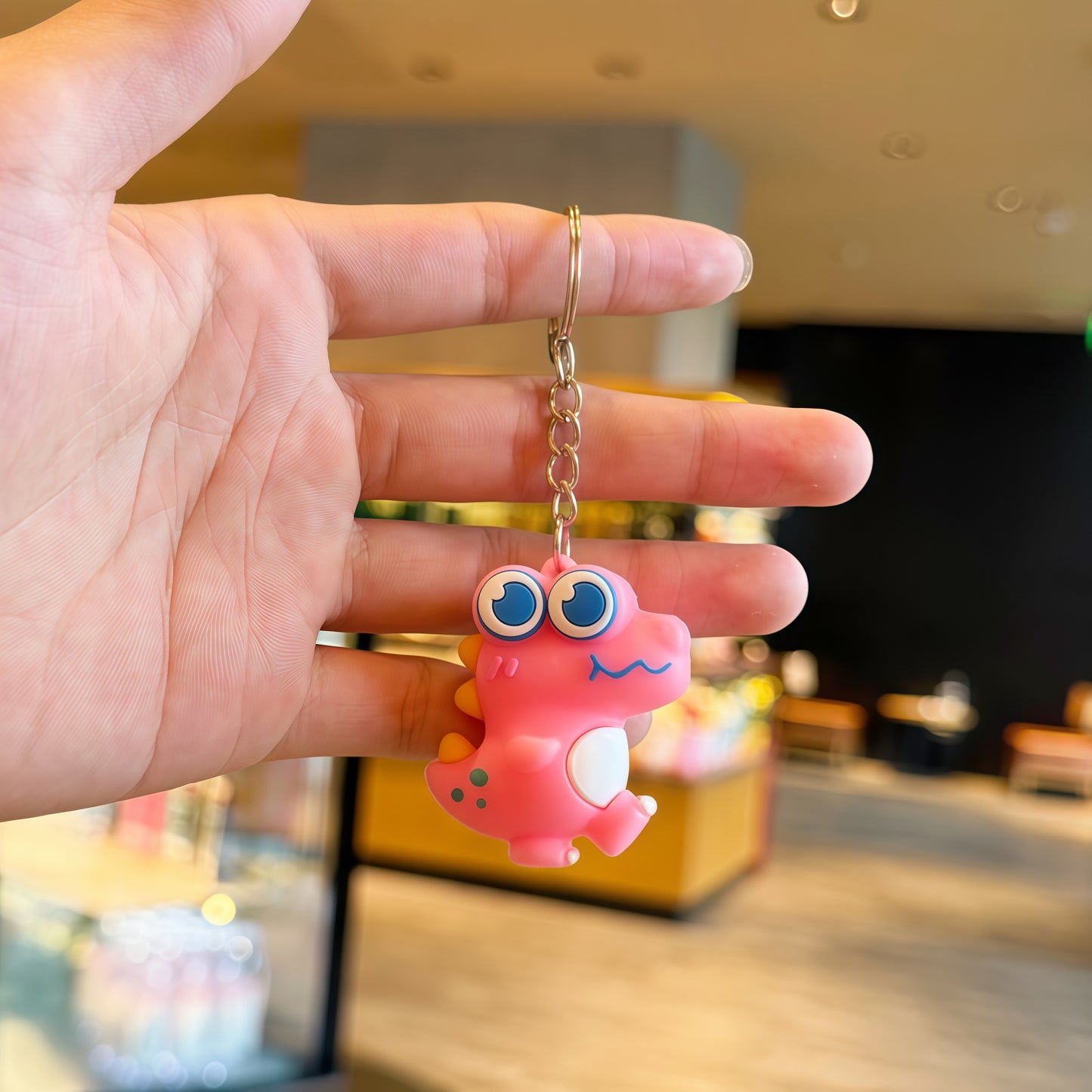 Cartoon Dinosaur Keychain Pendant