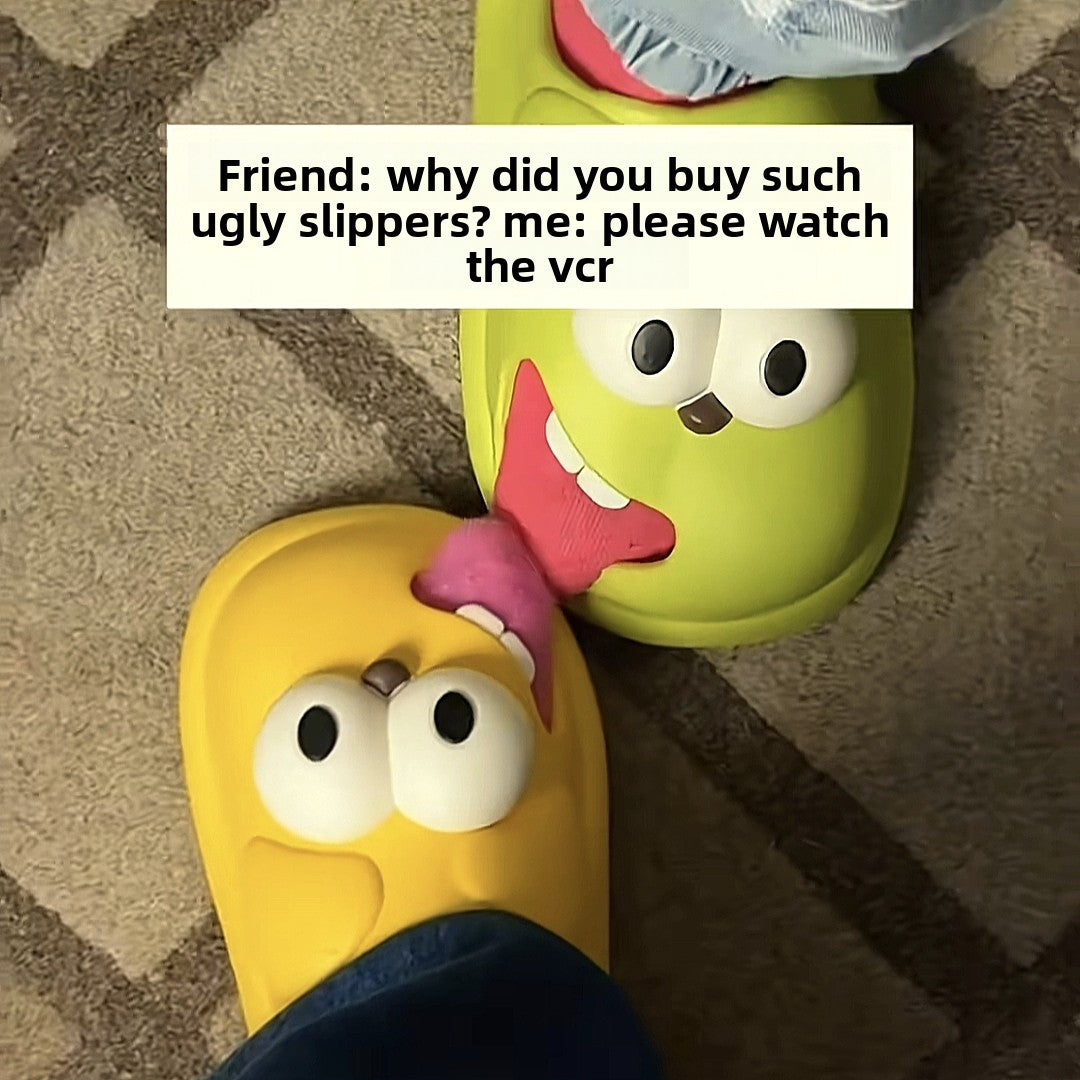 Cartoon Dog Pattern PVC Clogs