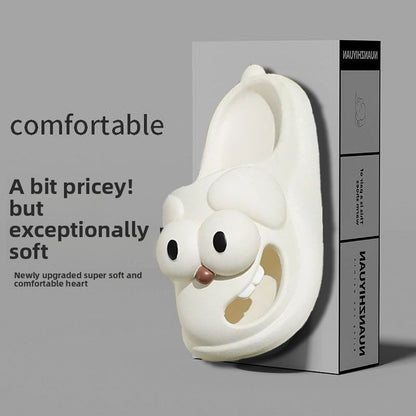 Cartoon Dog Pattern PVC Clogs