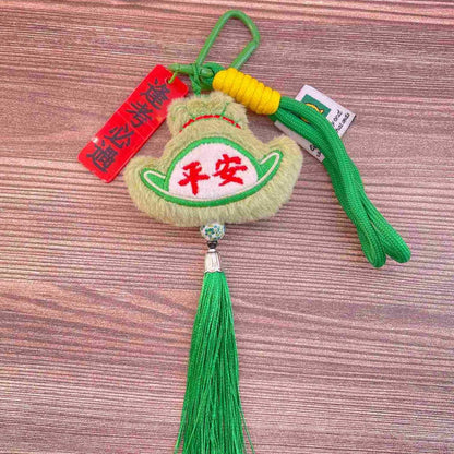 Cartoon Dragon Boat Festival Plush Ornament Blessing Pendant