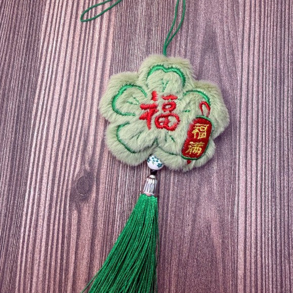 Cartoon Dragon Boat Festival Plush Ornament Blessing Pendant