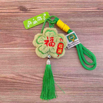 Cartoon Dragon Boat Festival Plush Ornament Blessing Pendant