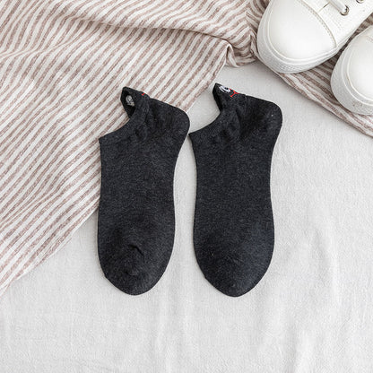 Cartoon Embroidered Ankle Socks