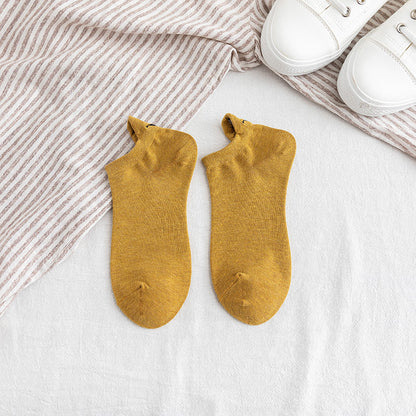 Cartoon Embroidered Ankle Socks