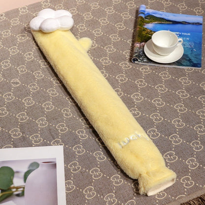 Cartoon Flannel Long Hot Water Bag