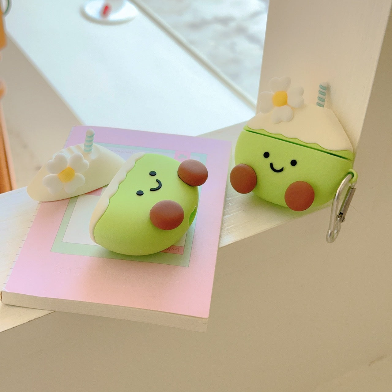 Cartoon Flower Coconut AirPods Protective Case