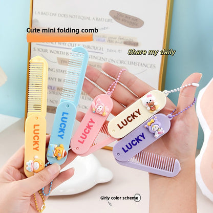 Cartoon Folding Comb