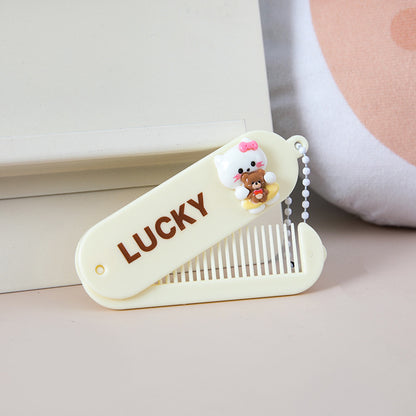 Cartoon Folding Comb