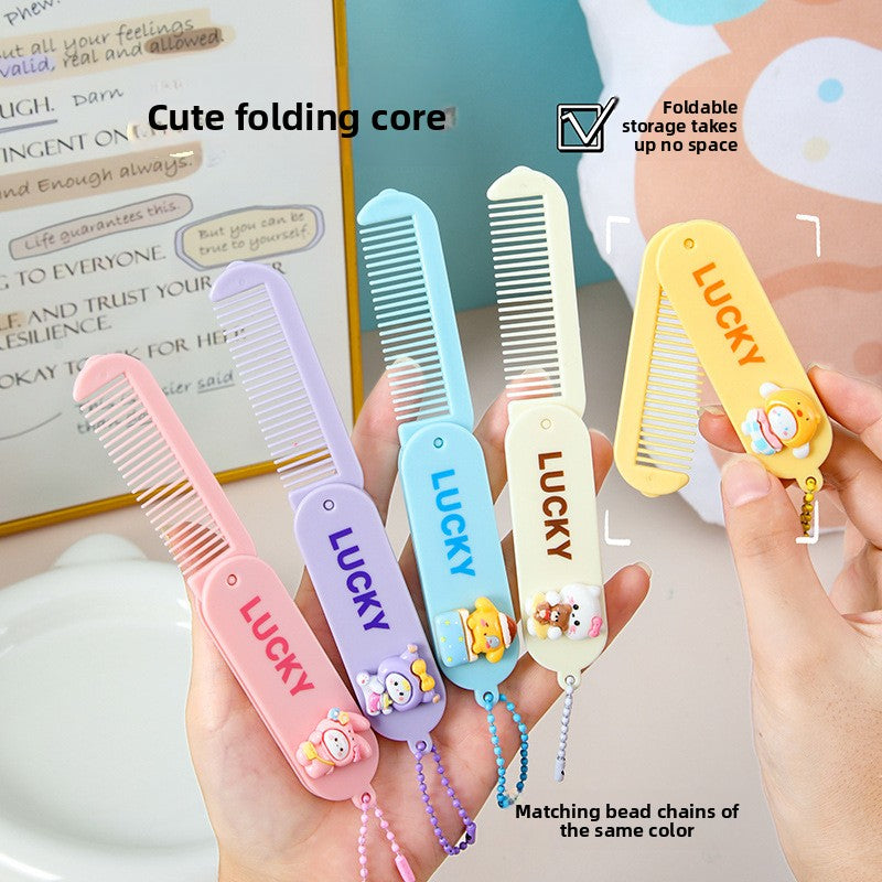 Cartoon Folding Comb