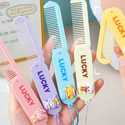 Cartoon Folding Comb