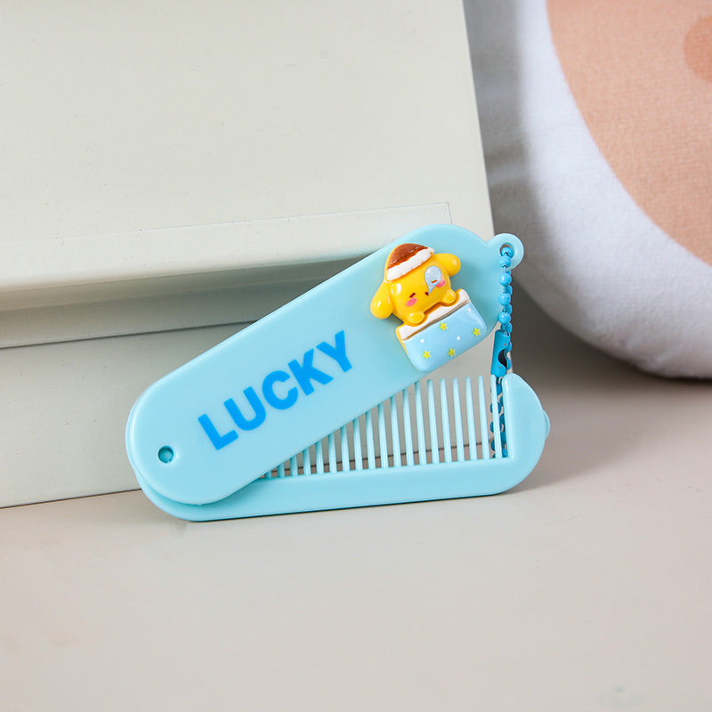 Cartoon Folding Comb