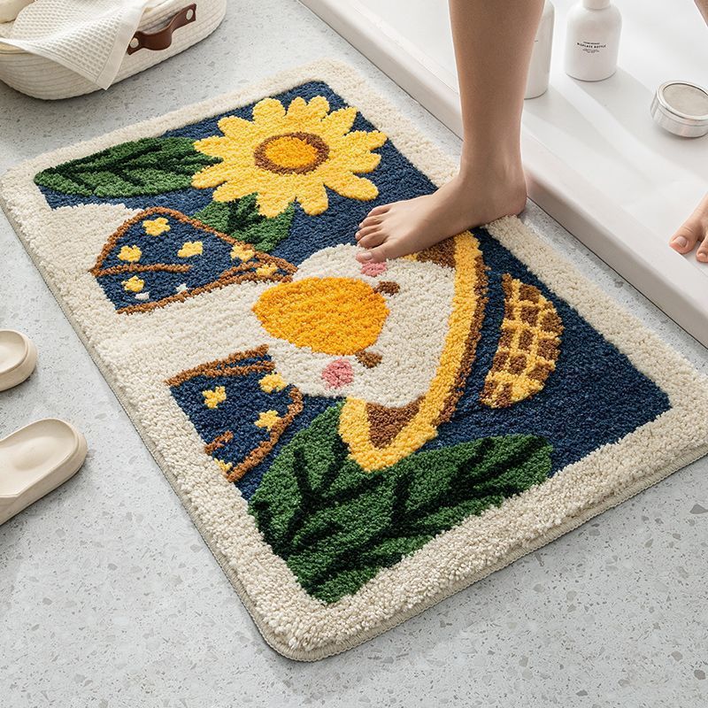 Cartoon home bathroom floor mat