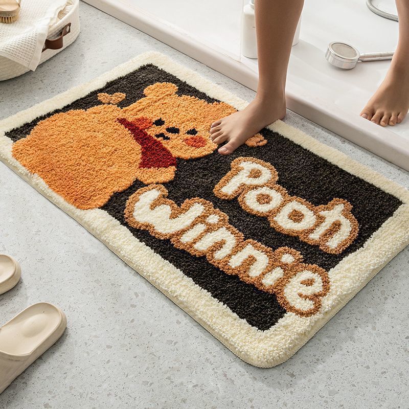 Cartoon home bathroom floor mat