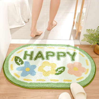 Cartoon home bathroom floor mat