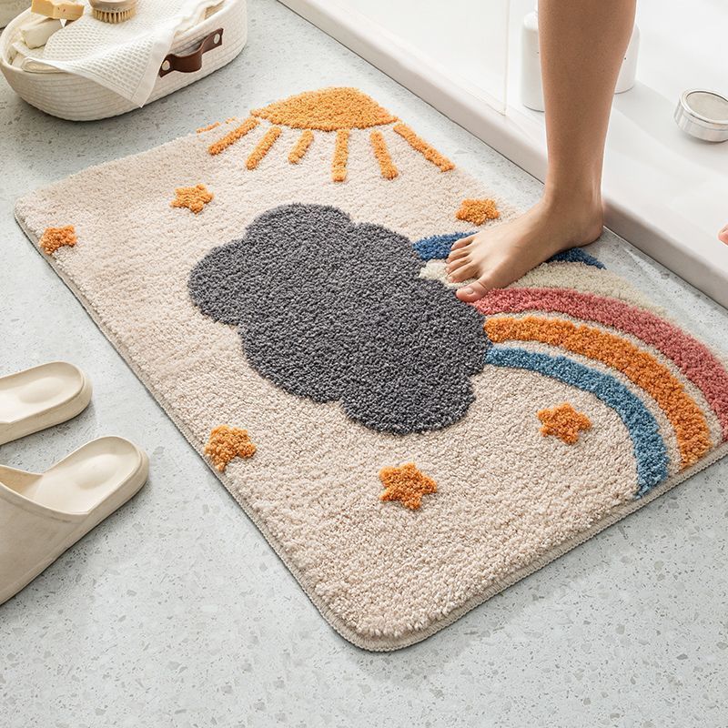 Cartoon home bathroom floor mat