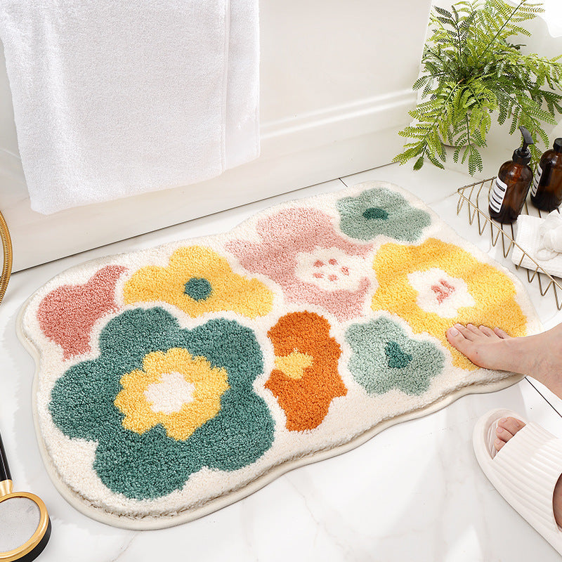 Cartoon home bathroom floor mat