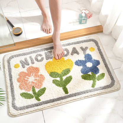 Cartoon home bathroom floor mat