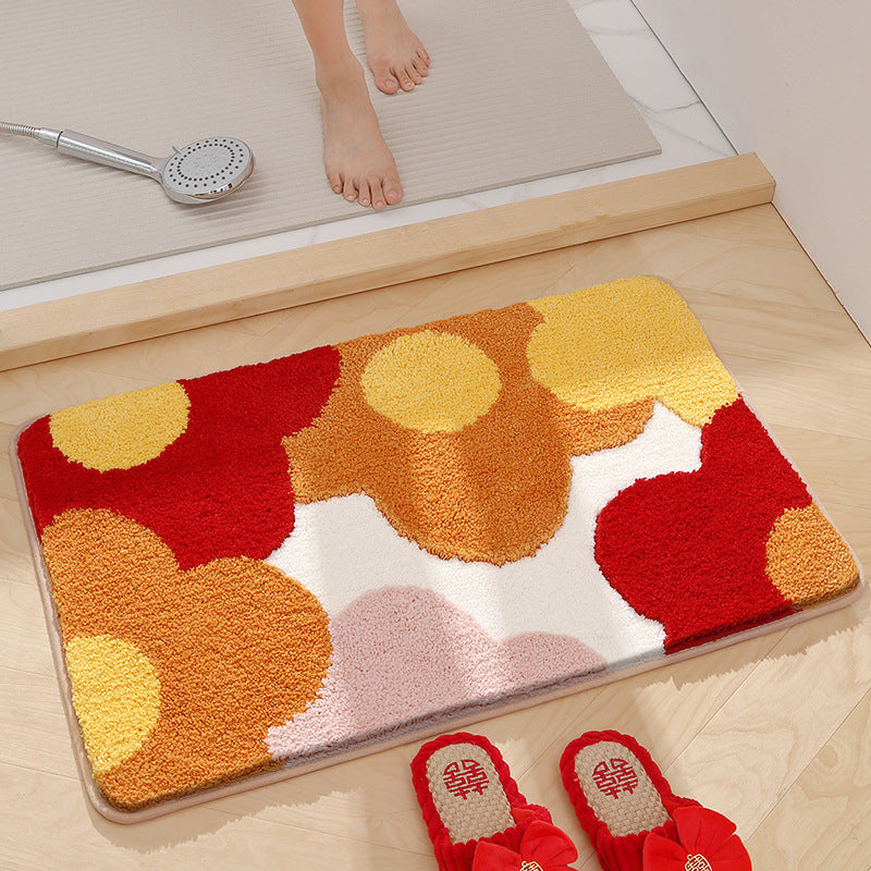 Cartoon home bathroom floor mat