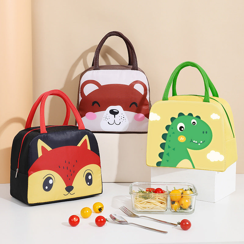 Cartoon Insulated Lunch Bag with Handle