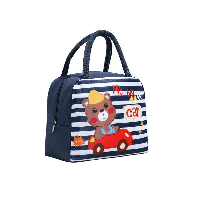 Cartoon Insulated Lunch Bag with Handle