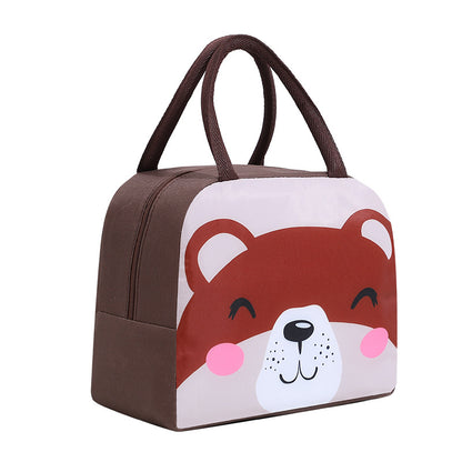 Cartoon Insulated Lunch Bag with Handle