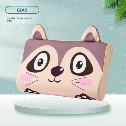 Cartoon Memory Foam Pillow with Neck Support