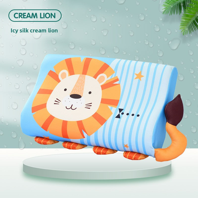 Cartoon Memory Foam Pillow with Neck Support