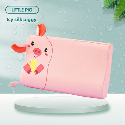 Cartoon Memory Foam Pillow with Neck Support