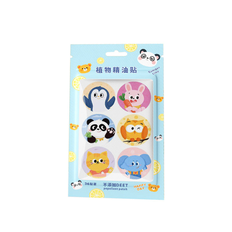 Cartoon Mosquito Repellent Stickers
