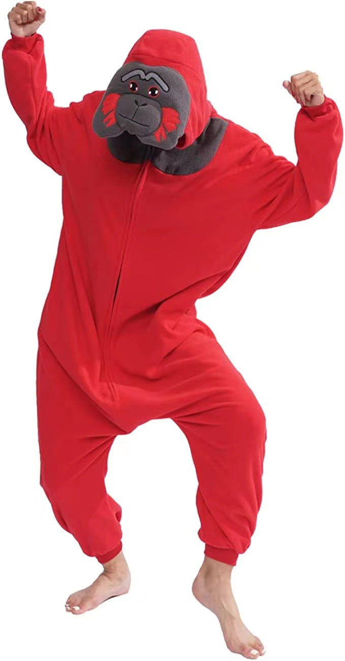 Cartoon pajamas in one-piece style