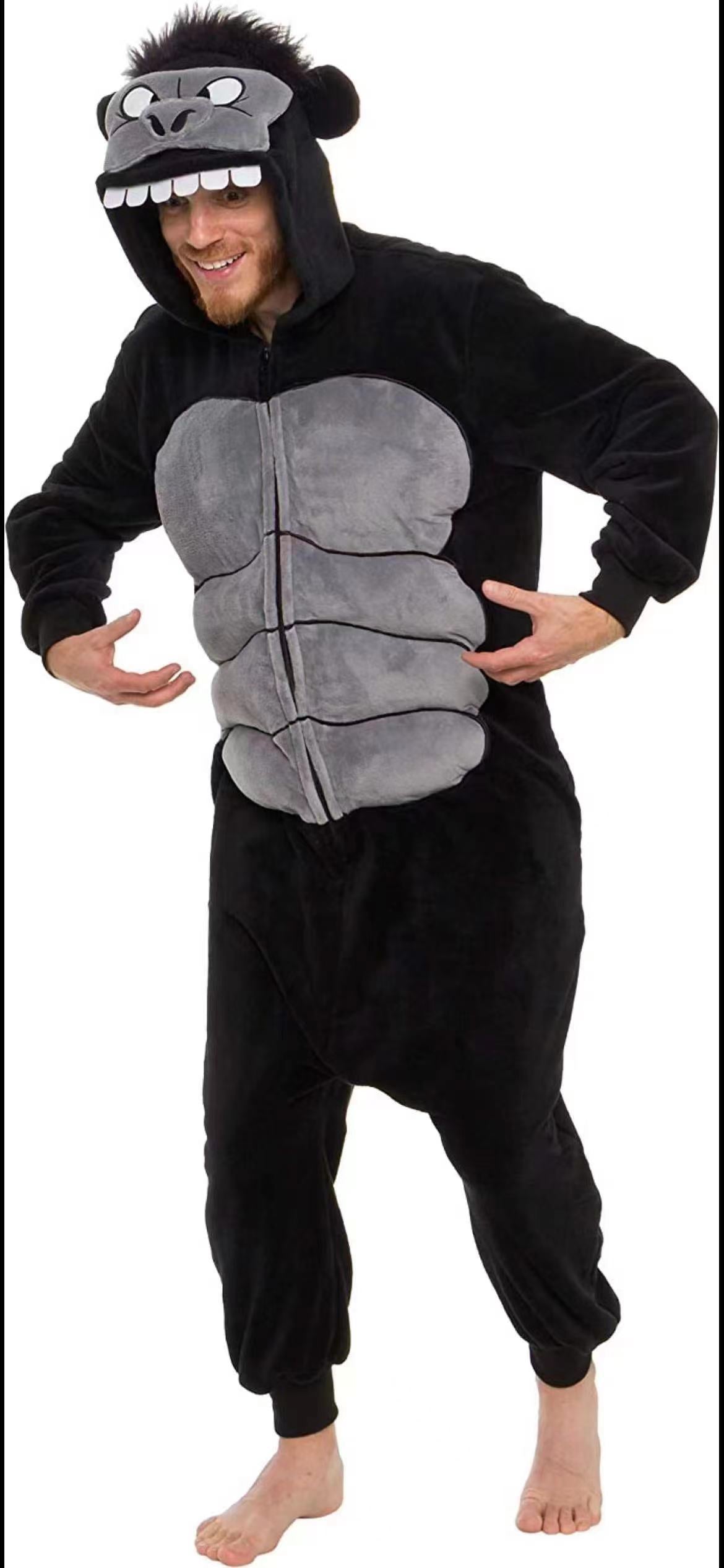 Cartoon pajamas in one-piece style