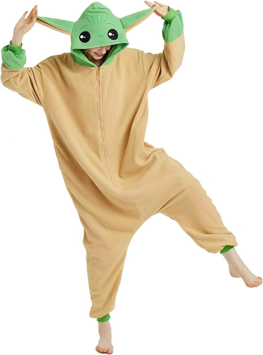 Cartoon pajamas in one-piece style