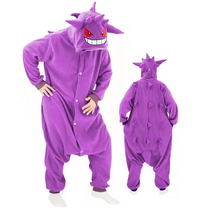 Cartoon pajamas in one-piece style
