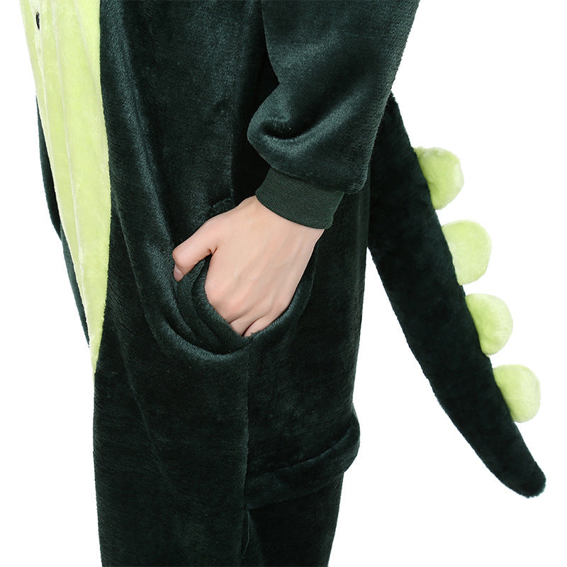 Cartoon pajamas in one-piece style