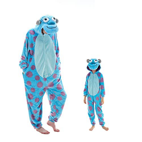 Cartoon pajamas in one-piece style