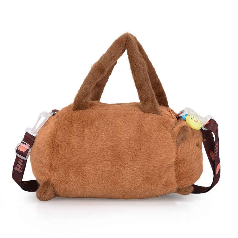 Cartoon Panda Plush Toy Crossbody Bag