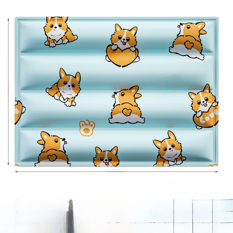 Cartoon Pet Cooling Gel Pad for Cats and Dogs
