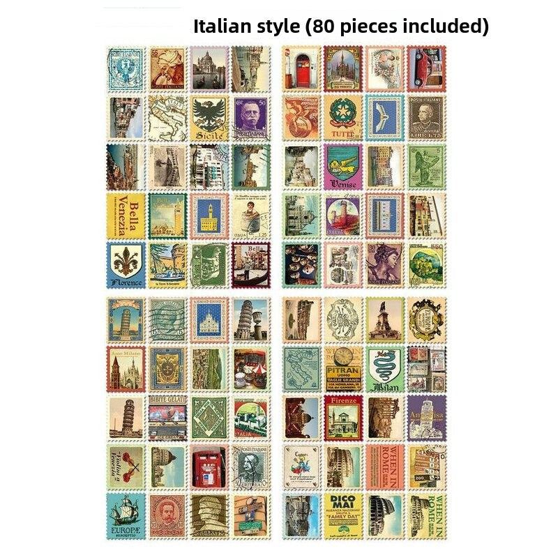 Cartoon Photo Album Handbook Stickers