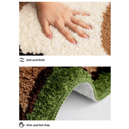 Cartoon plush carpet