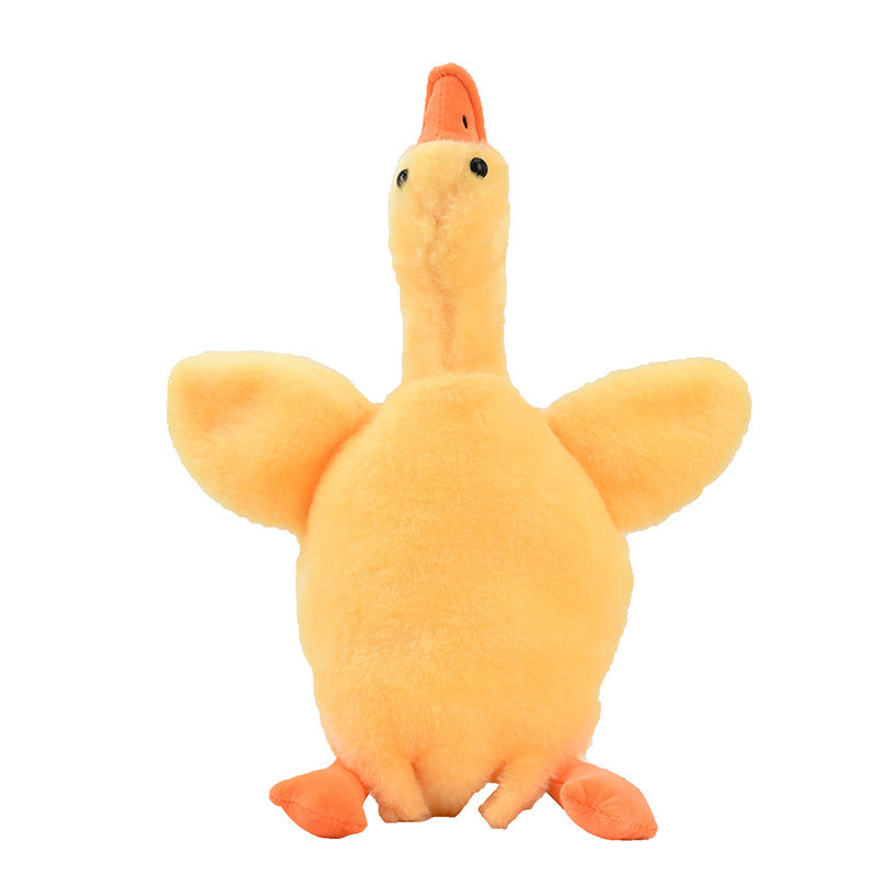 Cartoon Plush Duck Crossbody Bag