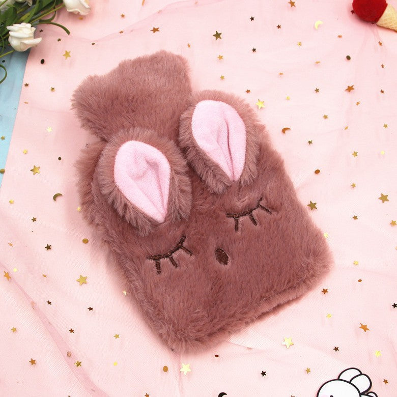 Cartoon Plush Rabbit Hand Warmer