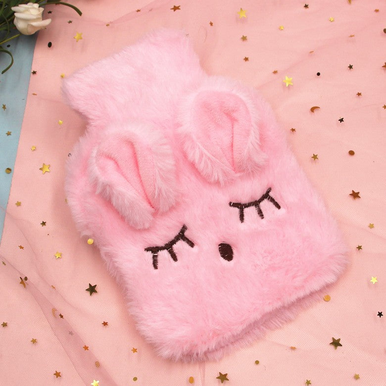 Cartoon Plush Rabbit Hand Warmer