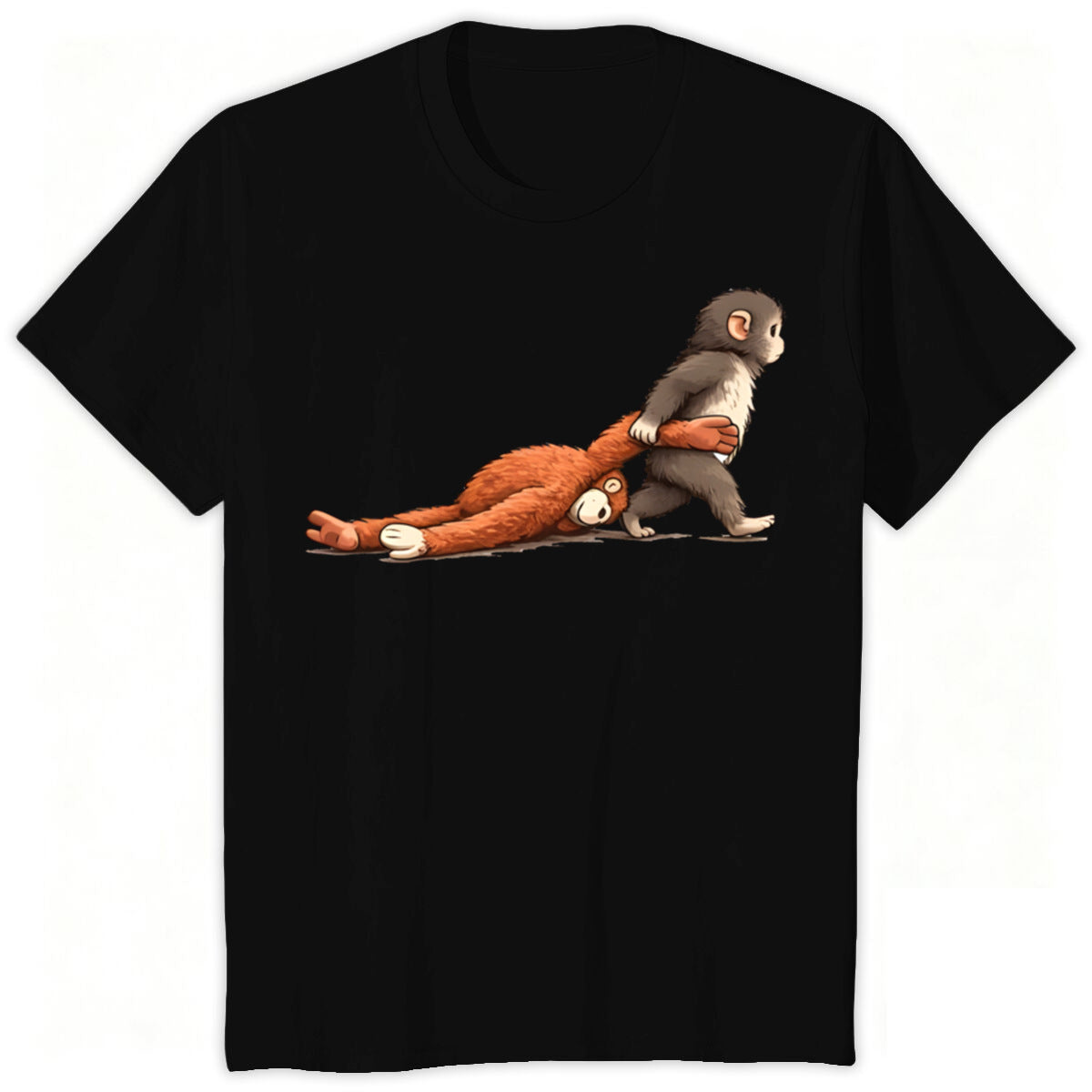 Cartoon Print Breathable T-Shirt