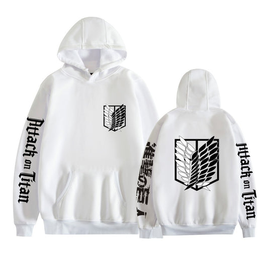 Cartoon Print Hooded Sweatshirt