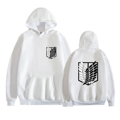 Cartoon Print Hooded Sweatshirt