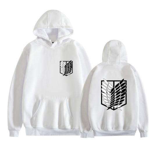 Cartoon Print Hooded Sweatshirt