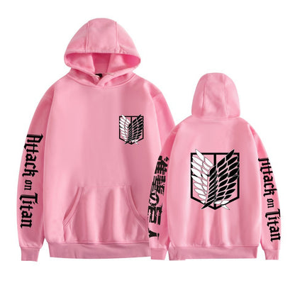 Cartoon Print Hooded Sweatshirt