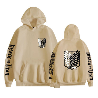 Cartoon Print Hooded Sweatshirt
