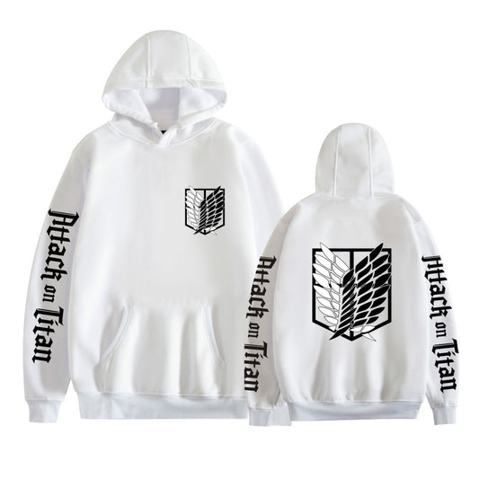 Cartoon Print Hooded Sweatshirt